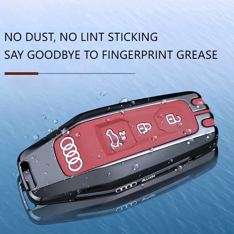 Load image into Gallery viewer, Audi Premium Leather Protection Car Key Fob Case Cover For Audi A5, A5L, Q5, Q6, Q6L, e-tron (2025/2026) - i-Station Mobile Phone &amp; Electronic Device Repair and Accessories
