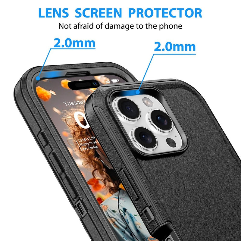 Load image into Gallery viewer, [Built-in Stand] Apple iPhone 14/Plus/Pro/Max - Shockproof Robot Armor Hard Plastic Case
