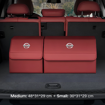 Nissan Microfiber Leather Car Trunk Storage Box for Sylphy, Qashqai, Terra, X-Trail, Patrol, Navara - i-Station Mobile Phone & Electronic Device Repair and Accessories