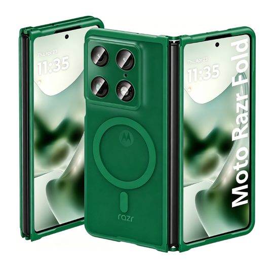 [Magsafe Compatible] Motorola Moto Razr Fold - Translucent Matte Shockproof Essential Case