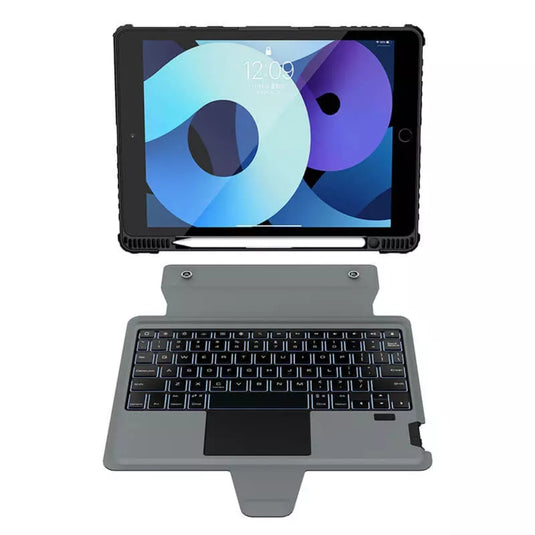 [With keyboard] Apple iPad 10.9" 10th (2022) - Nillkin Bumper Combo Backlit Keyboard Case (Copy)