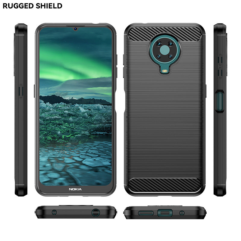 Load image into Gallery viewer, Nokia 6/6.1/6.1 Plus (X6)/6.2/6.3/6.4 - Shield Shockproof Rugged Heavy Duty Case With 2PC 9H Tempered Glass Screen Protector
