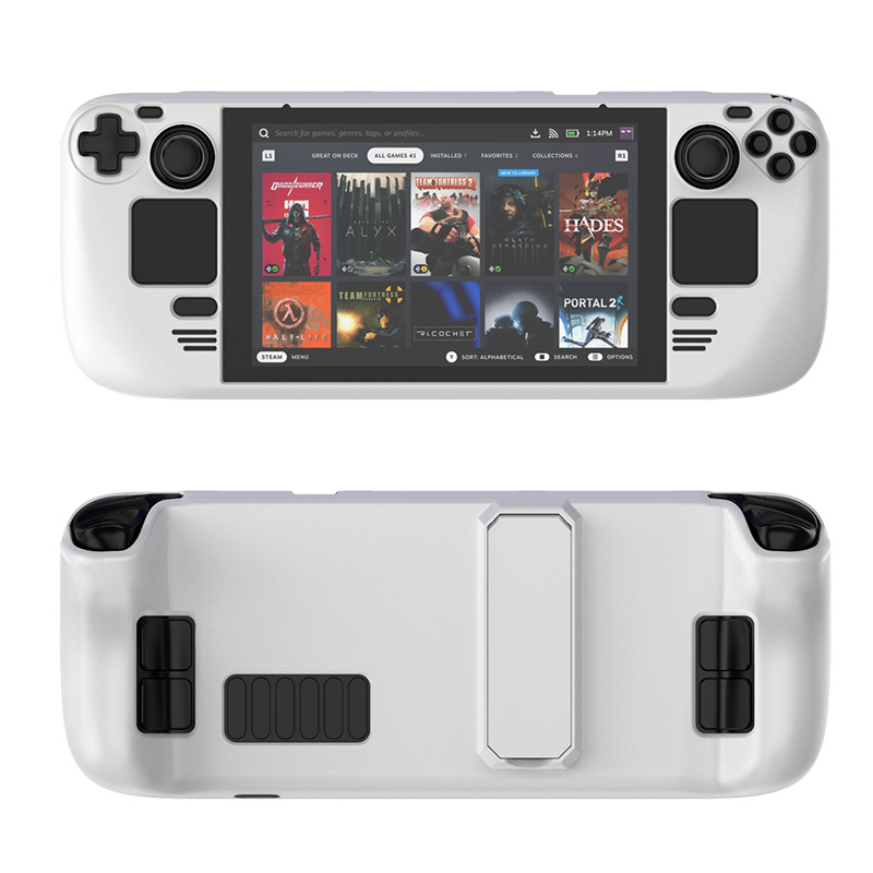 Load image into Gallery viewer, [Built-in Stand] Steam Deck / OLED - PC Skin-Friendly Full-Coverage Shockproof Case - i-Station Mobile Phone &amp; Electronic Device Repair and Accessories
