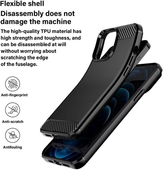 XIAOMI Mi 13/13 Pro - Shield Shockproof Rugged Heavy Duty Case With 2PC 9H Glass Screen Protector