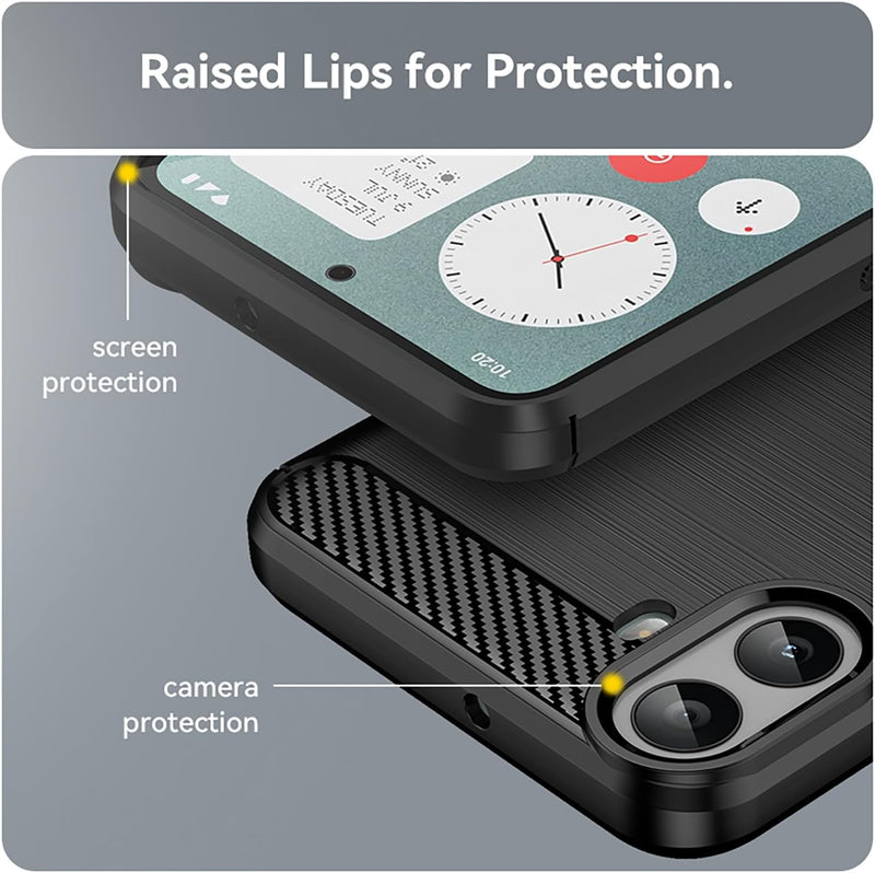 Load image into Gallery viewer, Nothing CMF Phone 1 - Shield Shockproof Rugged Heavy Duty Case  With 2PC Tempered Glass Screen Protector
