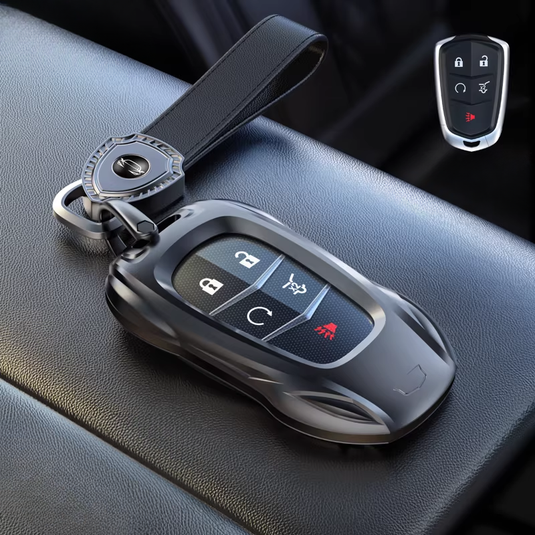 Cadilla Luxury Stylish Metal Car Key Fob Case Cover For XT5, CT5, XT6, CT6, XTS, ATS-L, SRX - i-Station Mobile Phone & Electronic Device Repair and Accessories