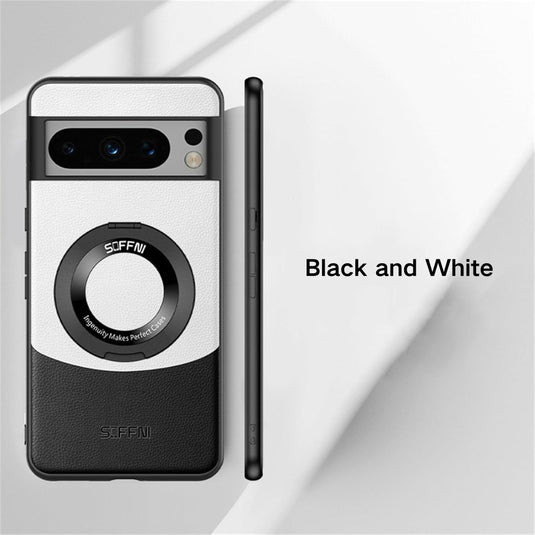 [360° Rotating Bracket] Google Pixel 6/Pro/A - Full-Cover Magnetic Leather Phone Case