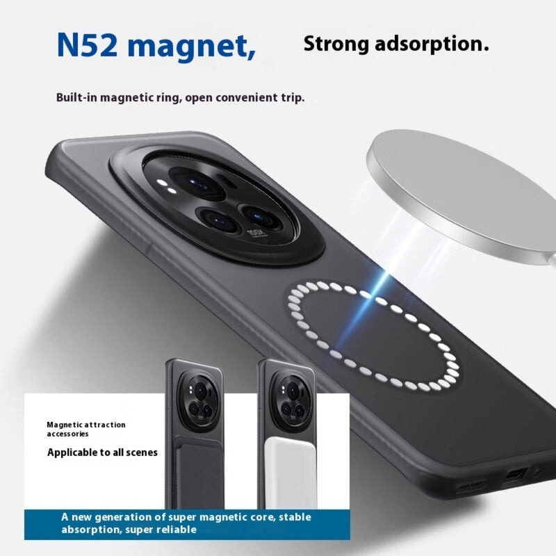 Load image into Gallery viewer, Honor 200/Pro - Frosted Magnetic Minimalist Full Coverage Shockproof Case
