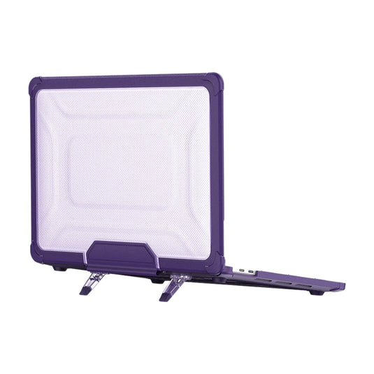 MacBook Air 13.6" M2 & M3 (A2681 & A3113) - Full Coverage Shockproof Foldable Stand Protective Case