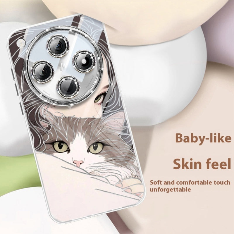 Load image into Gallery viewer, OPPO Find X8 Pro - New Fashionable Cat-themed Full Cover Anti Drop Phone Case
