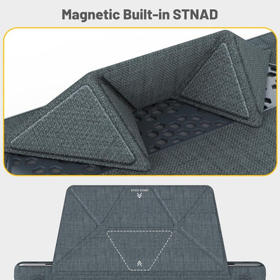 MacBook Air 15.3" M2 & M3 2023 & 2024 (A2941 & A3114) - Fabric Foldable Stand Protective Case - i-Station Mobile Phone & Electronic Device Repair and Accessories