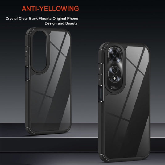 OPPO A38 & A18 - Acrylic + TPU Transparent Shockproof Phone Case - Polar Tech Australia