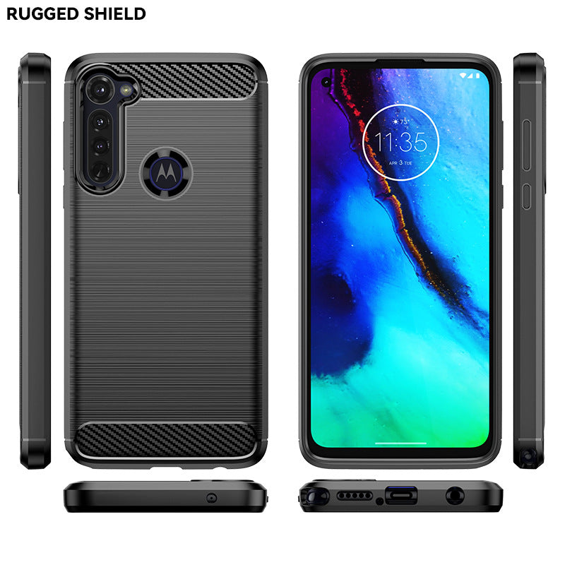 Load image into Gallery viewer, Motorola Moto G Pro - Shield Shockproof Rugged Heavy Duty Case With 2PC Tempered Glass Screen Protector
