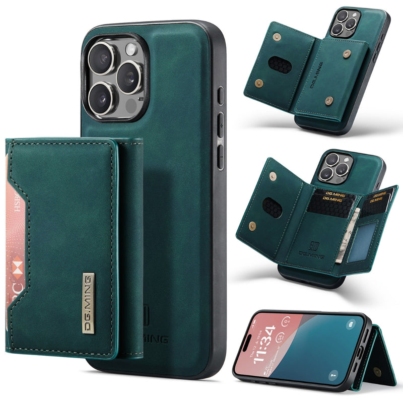 Load image into Gallery viewer, [With Card Slot] Apple iPhone 14/Plus/Pro/Max - 2 in 1 Detachable Leather Wallet Case
