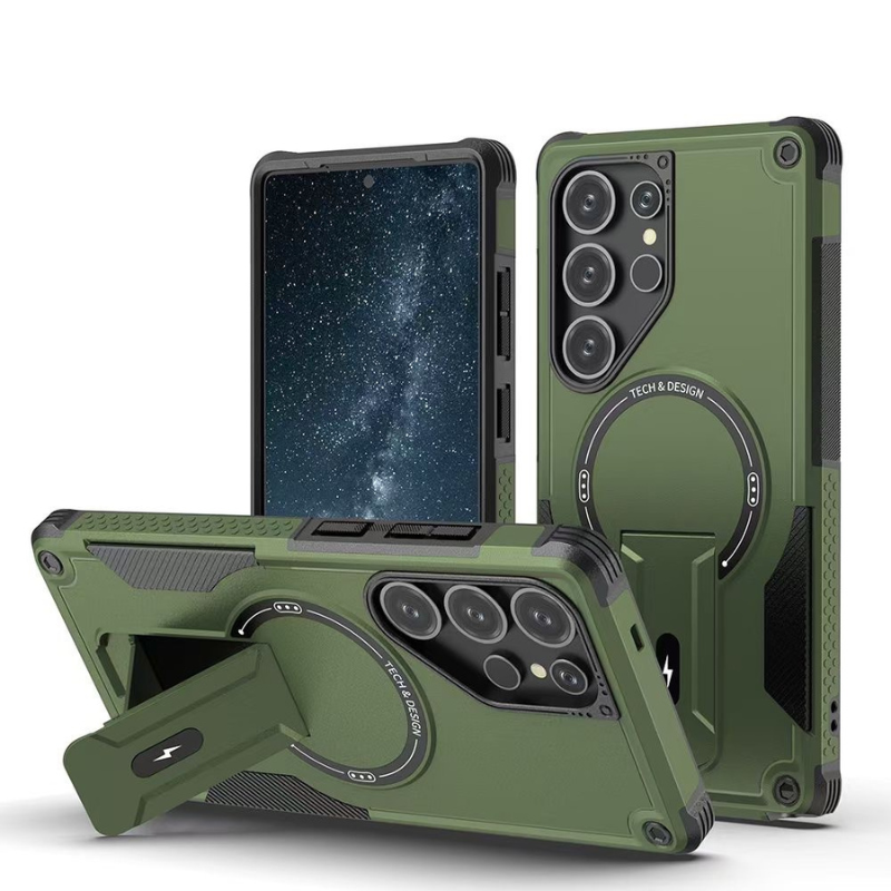 Load image into Gallery viewer, [Magsafe Compatible][Built-in Stand] Samsung Galaxy A37 - Military-Grade Shockproof Case - i-Station Mobile Phone &amp; Electronic Device Repair and Accessories
