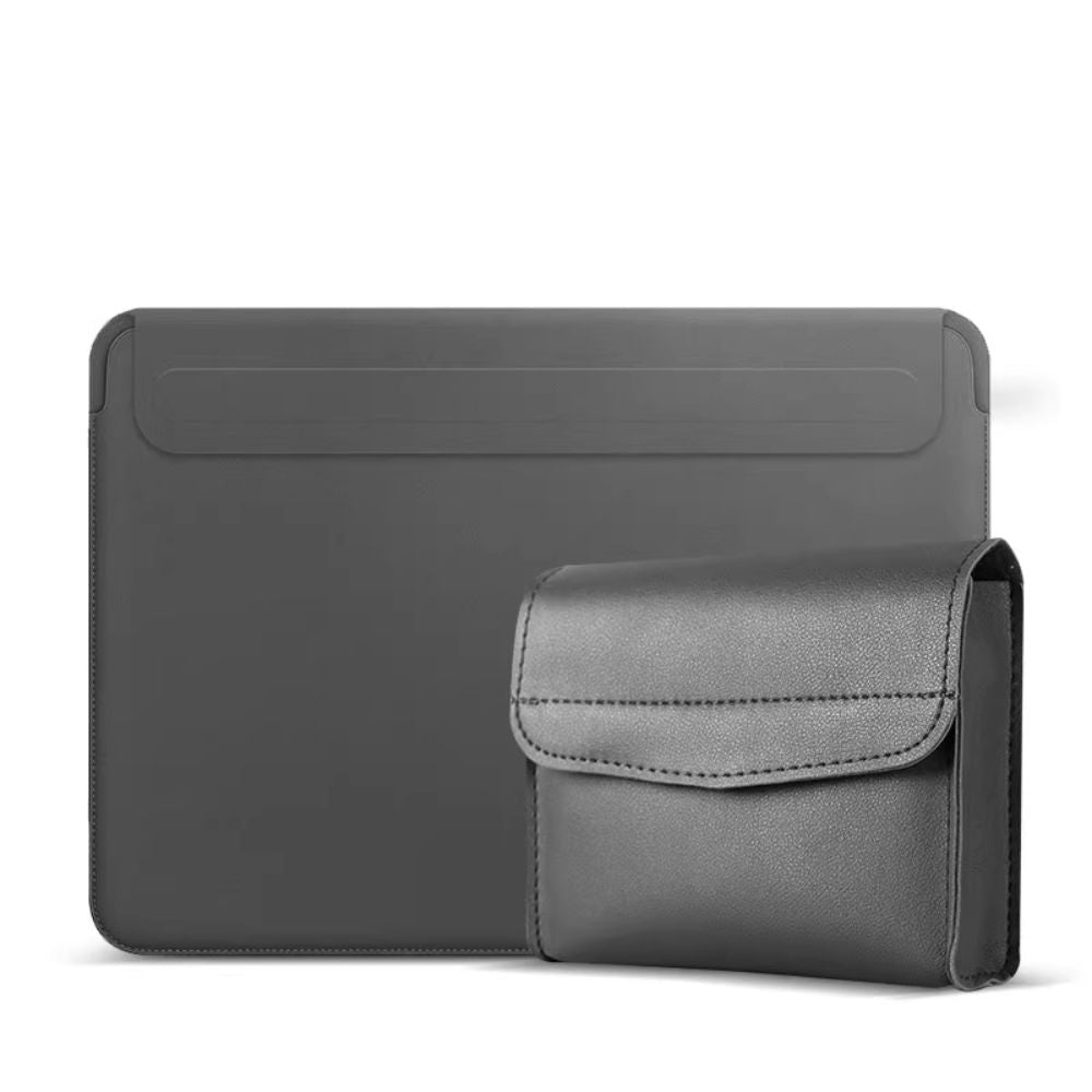 Apple MacBook Air & Pro 13"-17.3" Business Leather Protective Sleeve With Power Bank Bag - i-Station Mobile Phone & Electronic Device Repair and Accessories