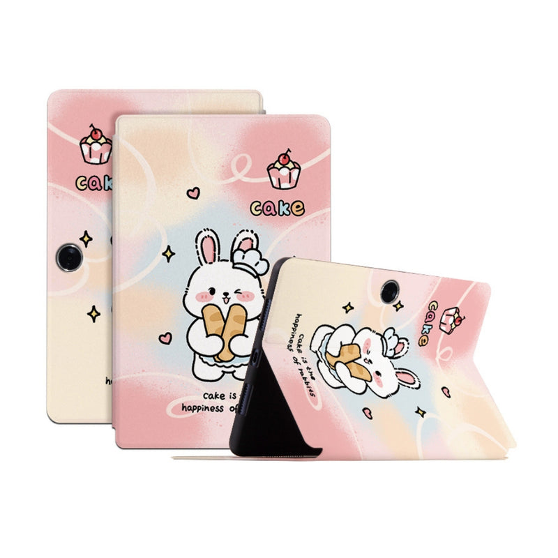 Load image into Gallery viewer, OPPO Pad Neo (OPD2302, OPD2303) - Cute Cartoon Pattern Magnetic Flip Stand Protective Case
