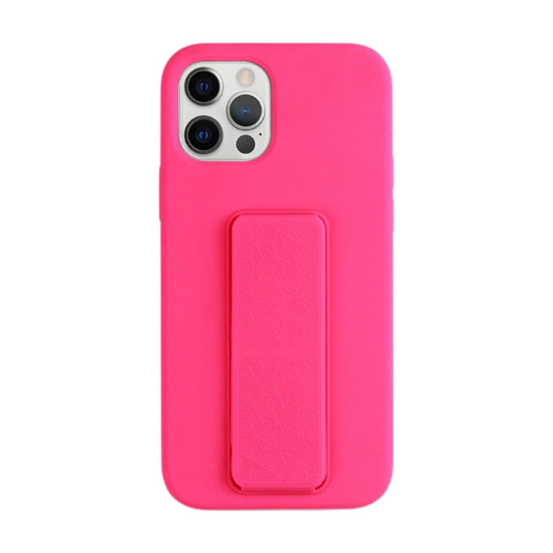 Load image into Gallery viewer, [Folding Integrated Stand] Apple iPhone 15/Plus/Pro/Max - Liquid Silicone Protective Case
