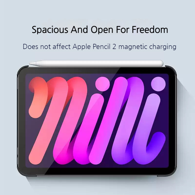 Load image into Gallery viewer, [With Wrist Strap] Apple iPad Mini 6/7 8.3'' 6/7th Gen (2021/2024) Handheld Full Coverage Shockproof Leather Case - i-Station Mobile Phone &amp; Electronic Device Repair and Accessories
