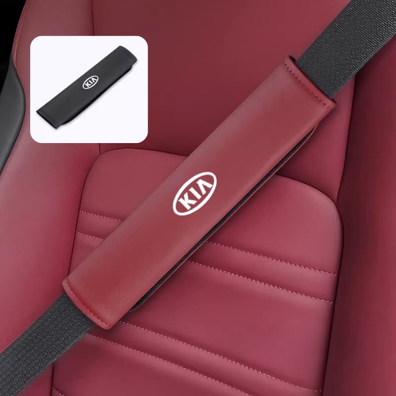 Load image into Gallery viewer, Kia Car Seat Belt Shoulder Pads for Sportage, Stonic, K5, Carnival, K3, Seltos

