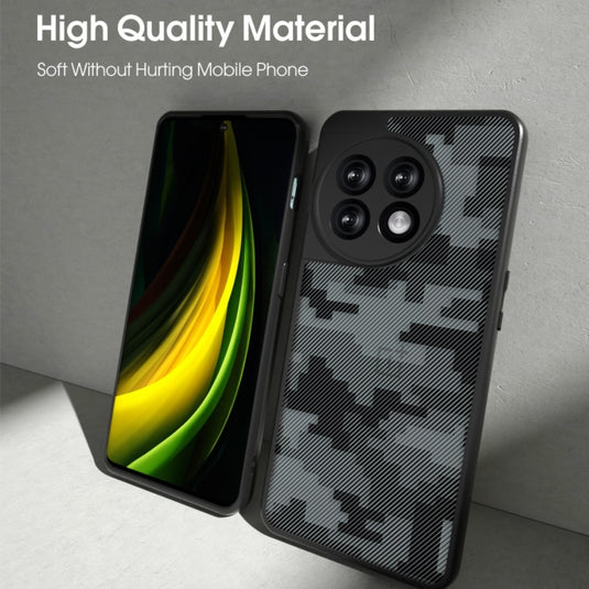 OnePlus 11 - Transparent Camouflage Shockproof Protective Case