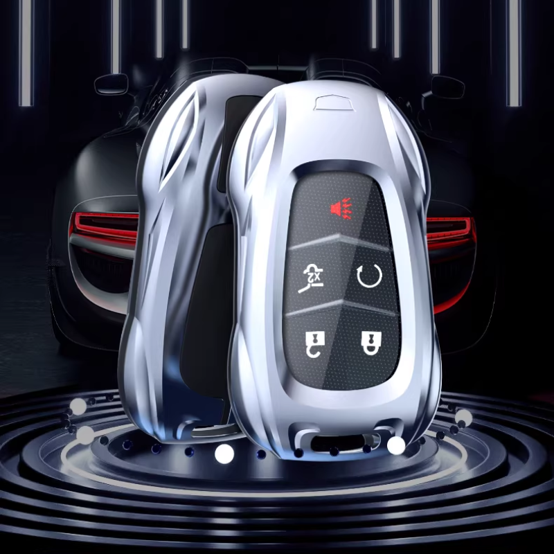 Load image into Gallery viewer, Cadilla Luxury Stylish Metal Car Key Fob Case Cover For XT5, CT5, XT6, CT6, XTS, ATS-L, SRX - i-Station Mobile Phone &amp; Electronic Device Repair and Accessories
