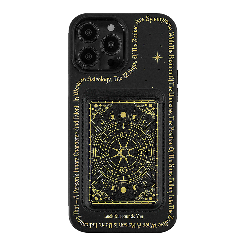 Load image into Gallery viewer, [Magsafe Compatible][With Card Holder] Apple iPhone 13 / Pro / Pro Max Constellation tarot card design style Shockproof Fashion Series Case
