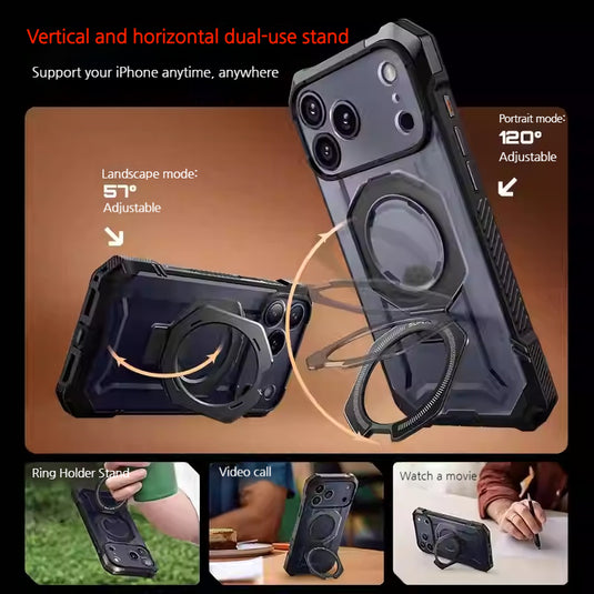 [Built-in Stand] Apple iPhone 17 Pro/Pro Max - SUPCASE Military-Grade Full Body Heavy Duty Phone Case