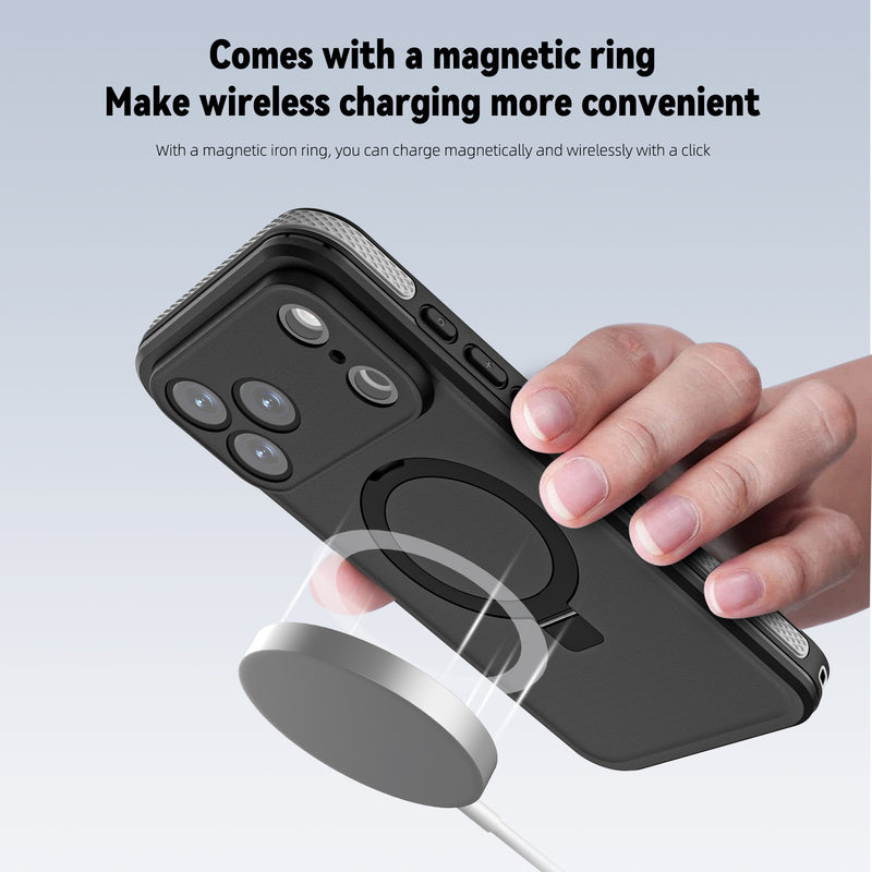 Load image into Gallery viewer, [Magsafe Compatible] Apple iPhone 17/Air/Pro/Pro Max - Redpepper Waterproof Heavy Duty Tough Armor Case with Kickstand - i-Station Mobile Phone &amp; Electronic Device Repair and Accessories
