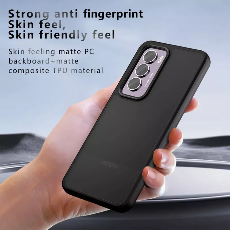 Load image into Gallery viewer, OPPO Reno12/Pro - Matte Anti-slip Shockproof Soft Rubber Cover Case
