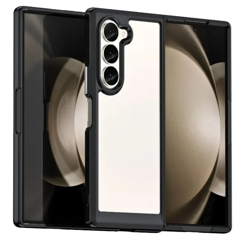 Load image into Gallery viewer, Samsung Galaxy Z Fold 6 SM-F956 Transparent Anti-drop Folding Essentials Series Case
