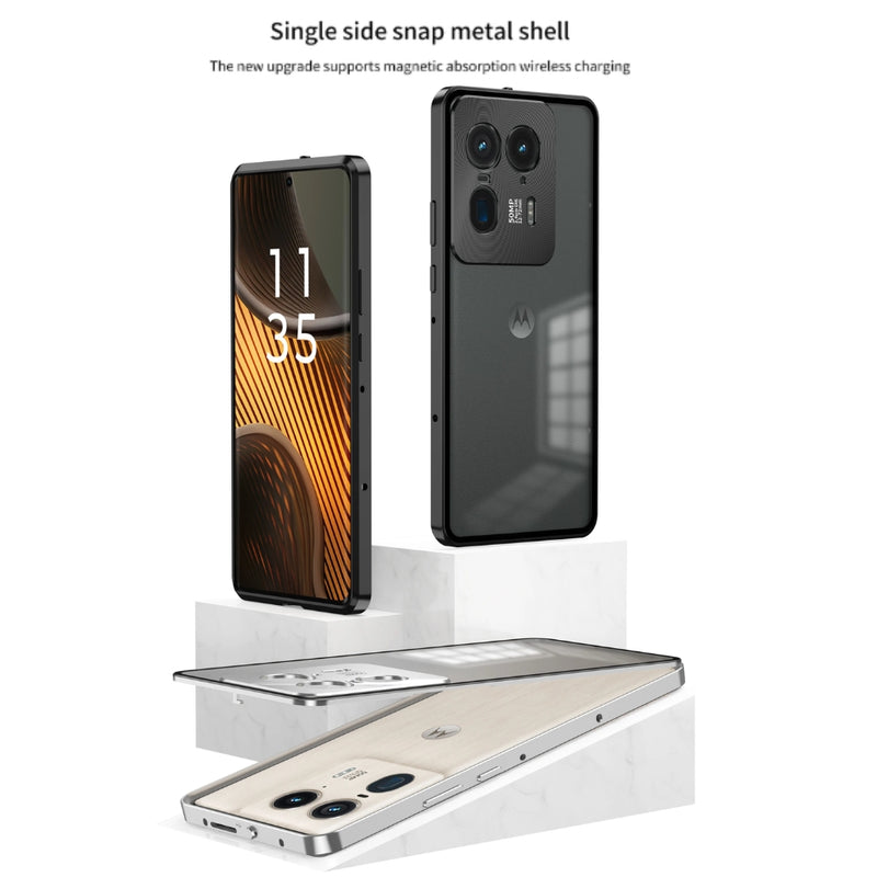 Load image into Gallery viewer, Motorola Moto X40 - Metal Frame Magnetic Shockproof Protective Case
