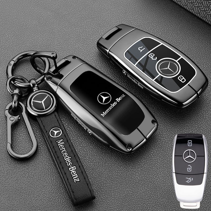 Load image into Gallery viewer, Mercedes Benz Stylish with Cool Shockproof Car Key Protective Case For Benz A, C, E, S, G-Class, GLA, GLB, GLC, GLE, GLS
