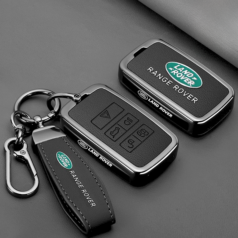 Load image into Gallery viewer, Land Rover Premium Leather Protection Car Key Fob Case Cover For Range Rover Evoque, Velar, Discovery 4/5, Sport, Defender - i-Station Mobile Phone &amp; Electronic Device Repair and Accessories
