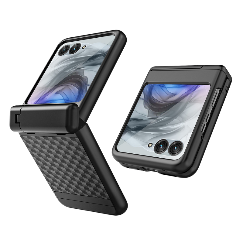 Load image into Gallery viewer, Motorola Moto Razr 60/Ultra Hinge Grid Anti-drop Protective Case
