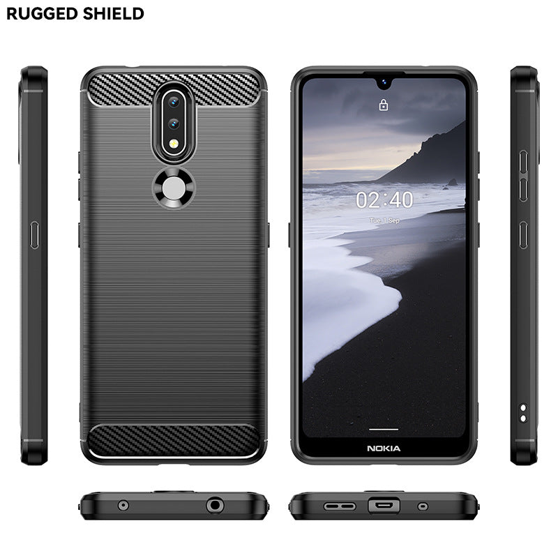 Load image into Gallery viewer, Nokia 3/3.1/3.1 A/3.1 C/3.1 Plus/3.2/3.3 - Shield Shockproof Rugged Heavy Duty Case With 2PC 9H Tempered Glass Screen Protector
