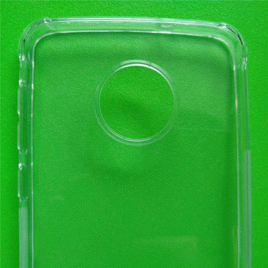 Motorola Moto G6 - AirPillow Cushion Transparent Soft Clear TPU Four Corners Protective Case With 2PC 9H Tempered Glass Sreen Protector