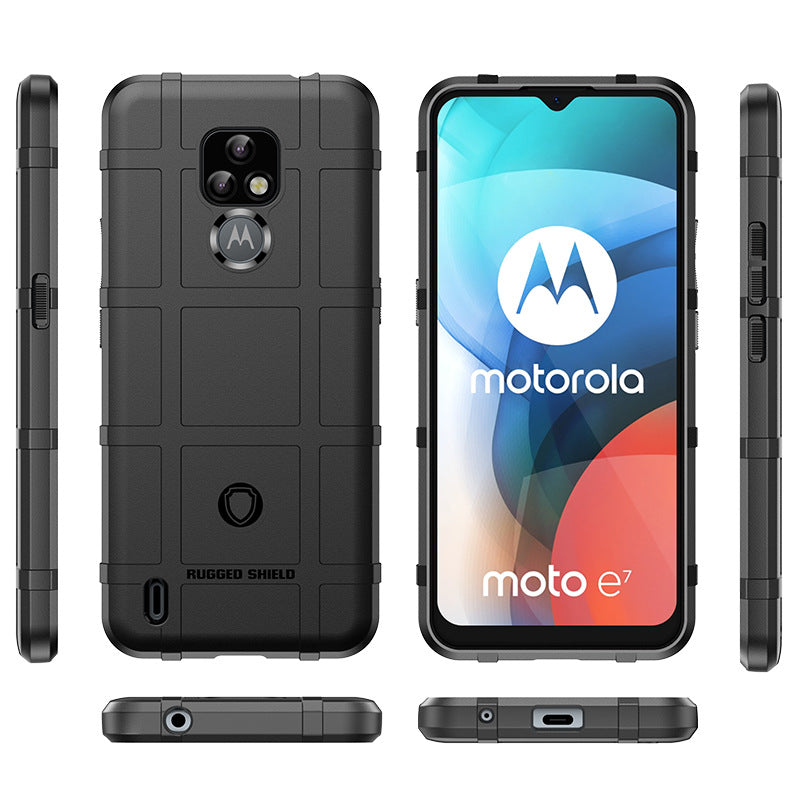 Load image into Gallery viewer, Motorola Moto E7/E7Plus/E7 Power/E7i Power - Shield Shockproof Rugged Heavy Duty Case With 2PC 9H Glass Screen Protector
