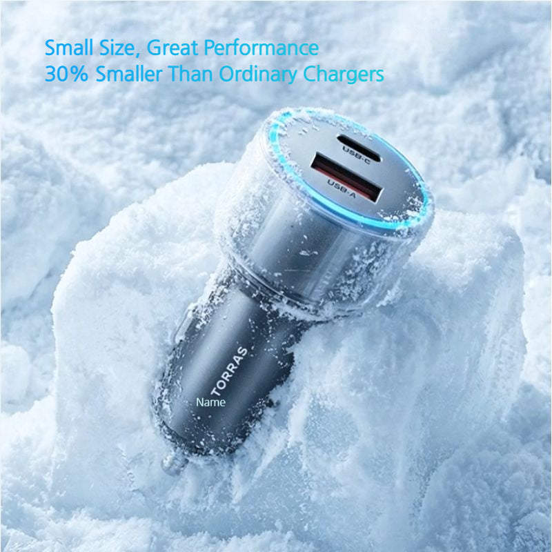 Load image into Gallery viewer, TORRAS 75W Dual-Port Super Fast Car Charger - i-Station Mobile Phone &amp; Electronic Device Repair and Accessories
