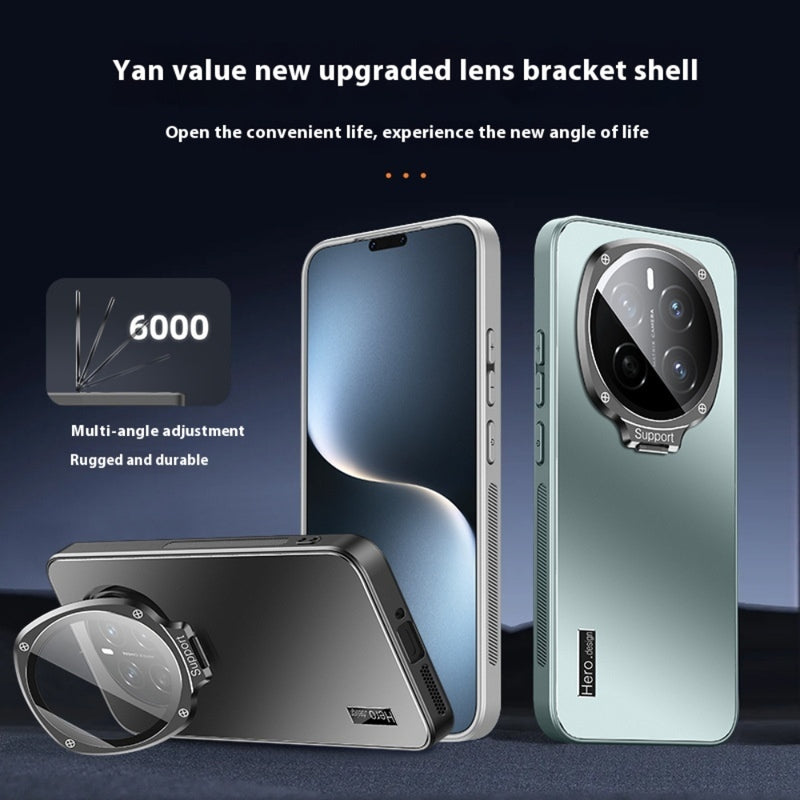 Load image into Gallery viewer, Honor Magic7/Pro - Full Coverage Lens Stand Shockproof Protective Case
