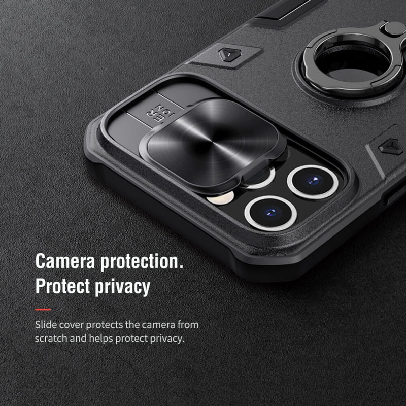 Load image into Gallery viewer, [With LOGO Cutout] Apple iPhone 12/Mini/Pro/Max - NILLKIN CamShield Armor Pro Phone Case
