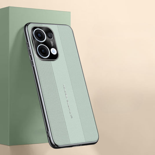 OPPO Reno13 / Pro - Classic Business Solid-Color Leather Phone Case