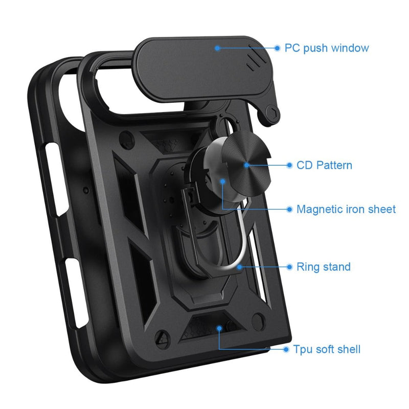 Load image into Gallery viewer, Apple iPhone Duo - Sliding Camera Cover Design TPU+PC Phone Case - Polar Tech Australia
