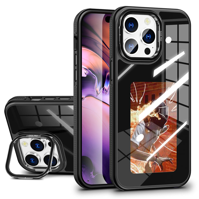 Load image into Gallery viewer, [DIY Display Imaging][Built-in Stand][Magsafe Compatible] Apple iPhone 14/Plus/Pro/Pro Max DIY Smart Protective Case NFC Phone Case Custom Image AI Cell Phone Basic Case Fashion Series Case
