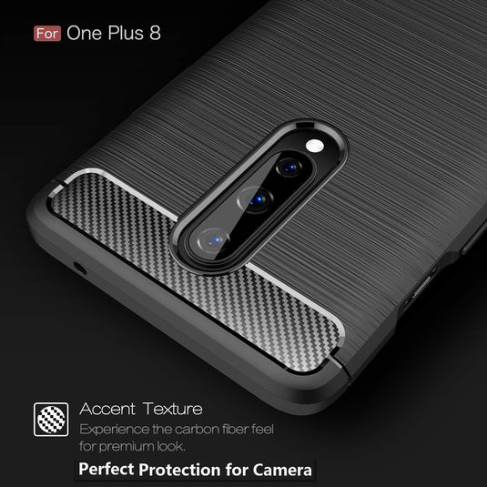 OnePlus 1+8 - Shield Shockproof Rugged Heavy Duty Case With 2PC 9H Glass Screen Protector