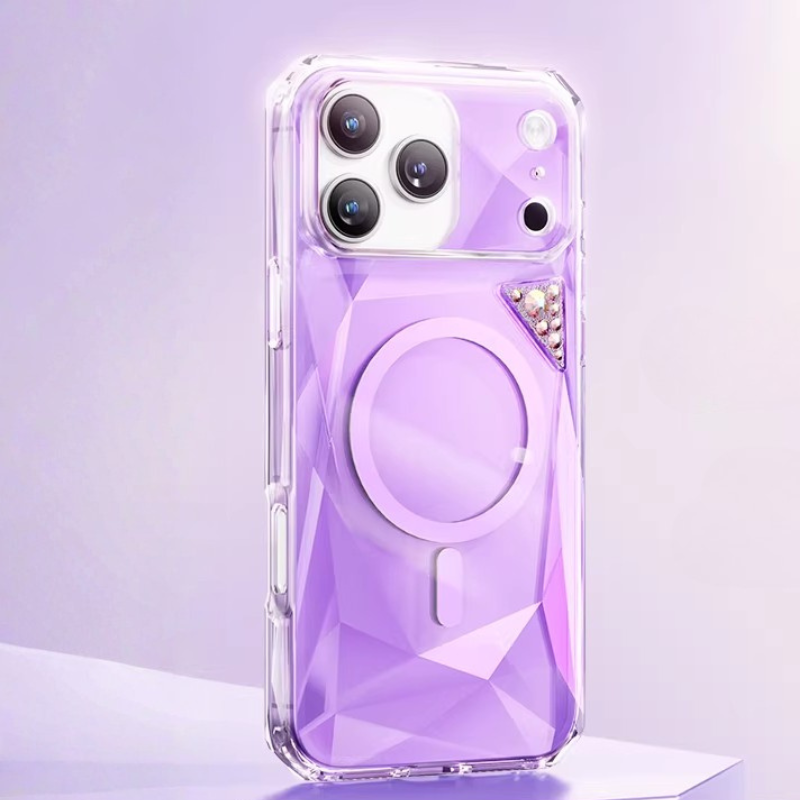 Load image into Gallery viewer, [Magsafe Compatible] Apple iPhone 17 Pro/ Pro Max - Kingxbar Iridescent Sparkle Airbag Shockproof Case
