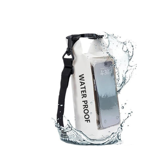 IP68 Waterproof Dry Bag 2L - Roll Top Waterproof Pool Bag,dry bags for kayaking waterproof-w/Phone Pouch,Large Waterproof Phone Pouch,Boating & Kayak Accessories camping