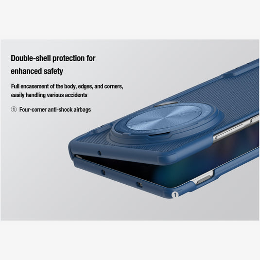 OPPO Find N3 (CPH2499) - Super Matte Shield Flip Style Lens Camera Stand Protective Case