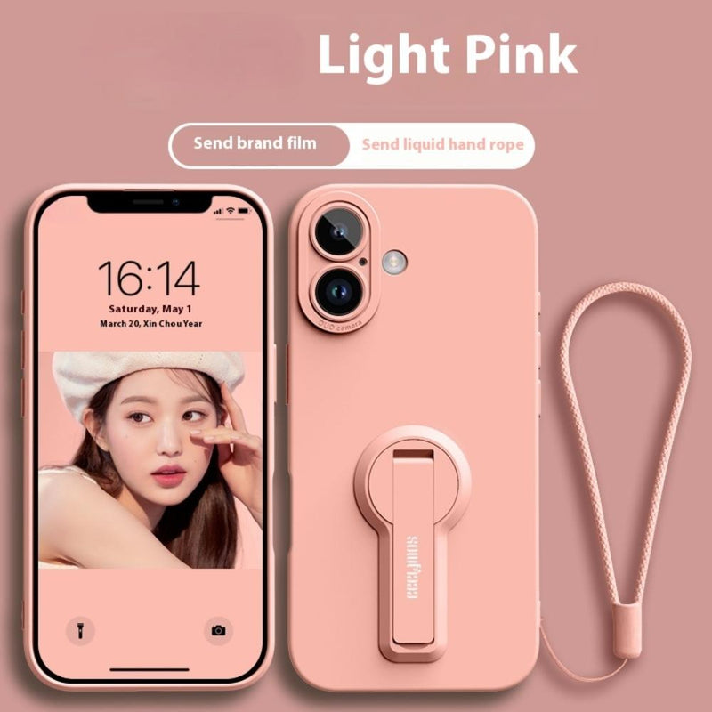 Load image into Gallery viewer, [360° Rotating Bracket] Apple iPhone 16/Plus/Pro/Max - Washable Liquid Silicone Protective Case
