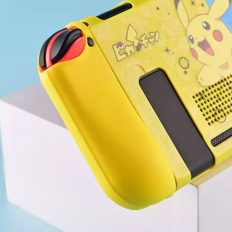 Load image into Gallery viewer, Nintendo Switch/OLED - Pikachu Gaming Hard Protective Storage Case &amp; Controller Grip

